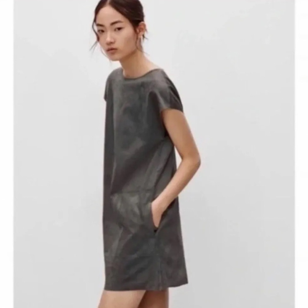 Wilfred Aritzia Nori Faux Suede Dress